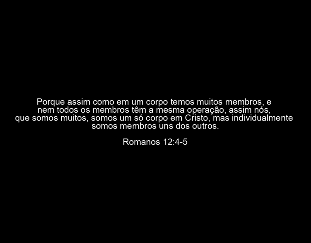 Romanos 12:4-5