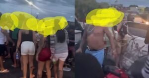 Belíssim@s loirinh@s disput@m b0y no s0c0; veja vídeo