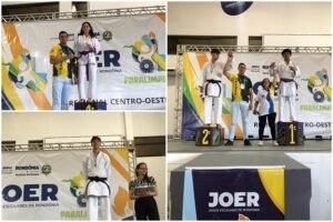 Atletas da Escola Jean Piaget de Espigão do Oeste brilham nos Jogos Escolares de Rondônia em Ji-Paraná