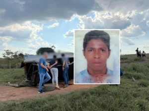 Motorista morre ao ser arremessado em capotamento