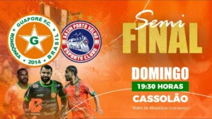 [SEMI FINAL] GUAPORÉ F.C. X GAZIN PORTO VELHO | CAMPEONATO RONDONIENSE SICRED 2026