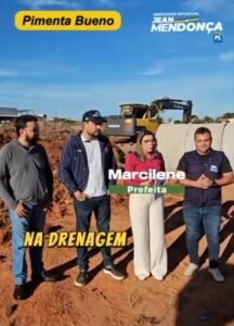 Deputado Jean Mendonça garante R$ 550 mil para obra de drenagem na Avenida Monteiro Lobato em Pimenta Bueno