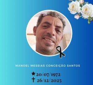 Sistema Bom Pastor em Pimenta Bueno emite nota de pesar pelo falecimento do senhor Manoel Messias Conceição Santos